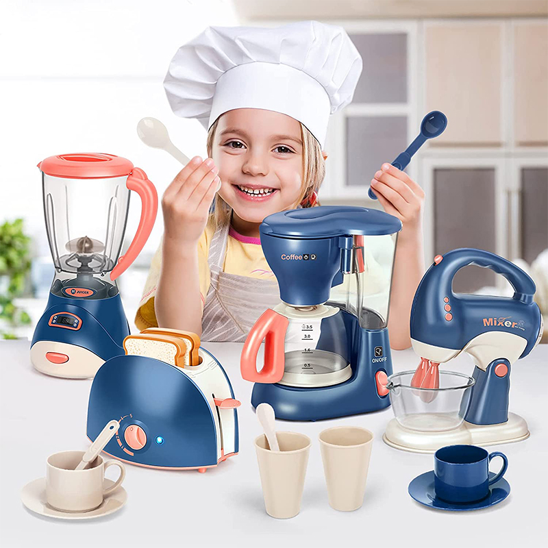 Kitchen Appliances Kids - 미니 가전 주방 장난감, 어린이를위한 커피
