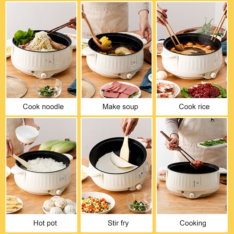 220V 멀티 쿠커 싱글/더블 레이어 전기 냄비 1-2 - Fondue Set Electric 리뷰 및 가격