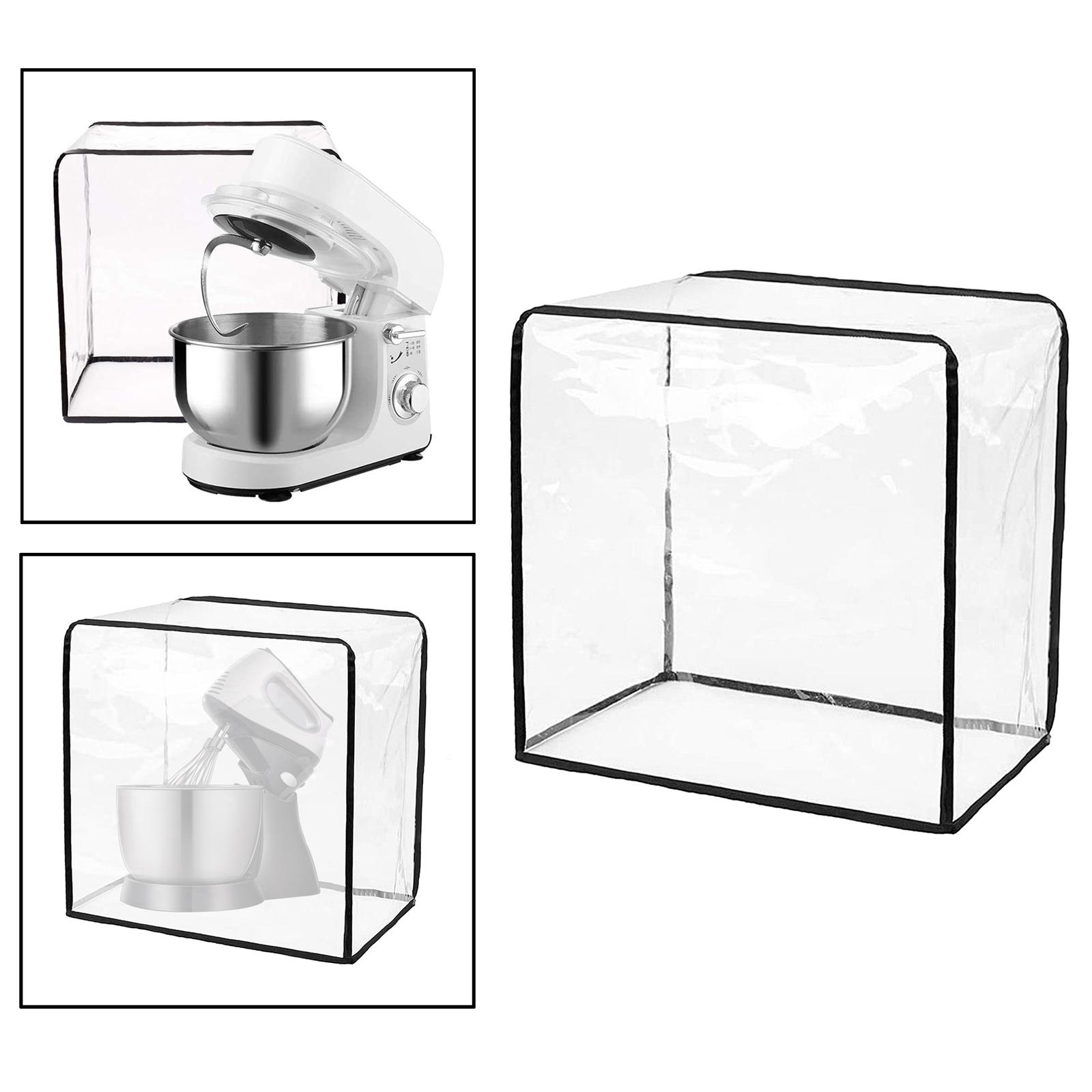 블렌더 먼지 커버 가정용 투명 PVC 주방 기기 커버  - Kitchen Appliances Integrated 리뷰 및 가격