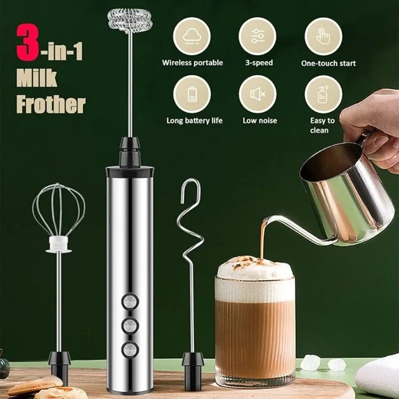 마그파이 3 in 1 핸드헬드 전동 우유 거품기 음료  - Kitchen Appliances Integrated 리뷰 및 가격