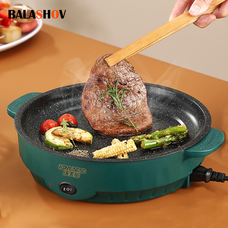 전기 멀티 쿠커 전기 프라이팬 220V 가정용 바베큐  - Fondue Set Electric 리뷰 및 가격