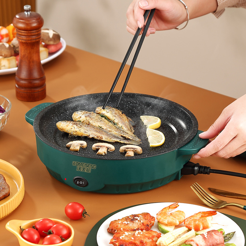전기 멀티 쿠커 전기 프라이팬 220V 가정용 바베큐  - Fondue Set Electric 리뷰 및 가격