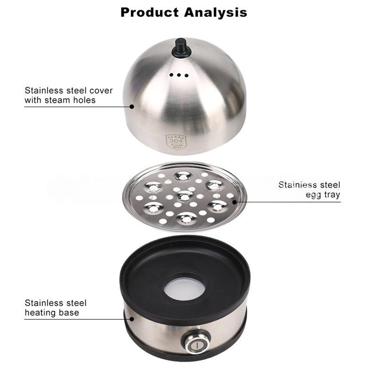 PHONE&GEAR 전기 계란찜기 200W 고속 계란찜 - Egg Cooker Rapid 리뷰 및 가격