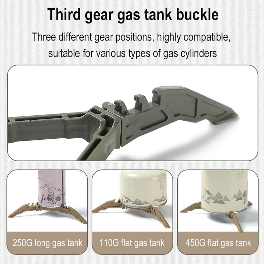 가스 탱크 브래킷 접이식 연료 캔 안정기 야외 캠핑 하 - Kitchen Appliances Gas Stove 리뷰 및 가격