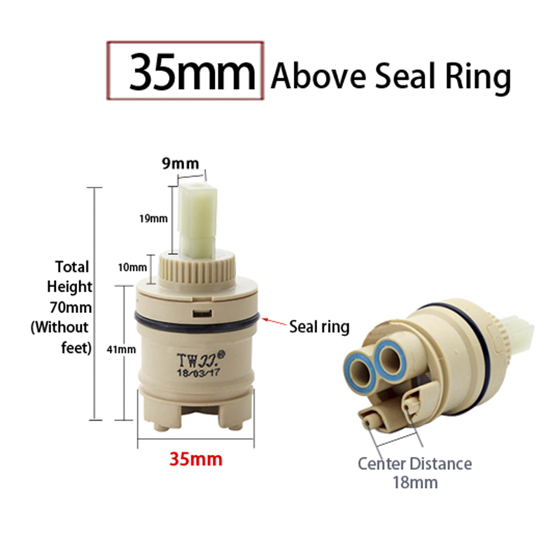 탭 믹싱 하이 스풀 밸브 35mm/40mm 세라믹 카트 - Kitchen Appliances Integrated 리뷰 및 가격